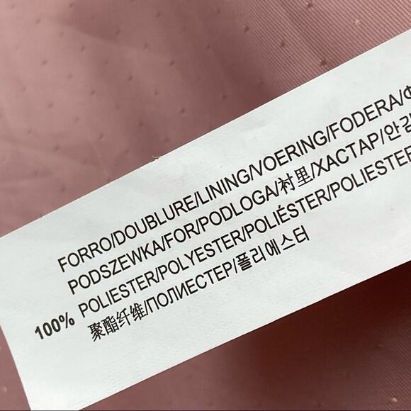 ZARA Faux Fur Panel Coat in Pink - Picture 10 of 11